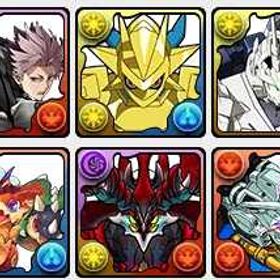 鳴海弦＆怪獣8号+マグナモン+ユニコーンガンダム+玩具龍+エニグマ+白いガンダム | パズドラ(パズル＆ドラゴンズ)のアカウントデータ、RMTの販売・買取一覧