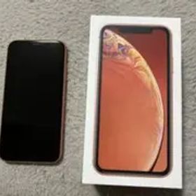 Apple iPhone XR コーラル 本体 SIMなし