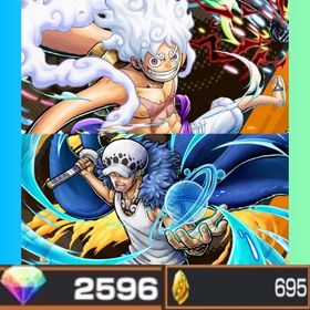 【初期垢】ios+虹ダイヤ2596個+金欠片695個+新ロー+四皇ニカ | バウンティラッシュのアカウントデータ、RMTの販売・買取一覧