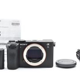 ★極上★ ソニー SONY α7C II ボディ ILCE-7CM2 B ブラック 《バッテリー・ストラップ付き！》★完動品★ #502P912A508001