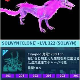 RARE SUPPORT 新恐竜:重量ソルウィン 12/26🆙 | ARK Survival Evolvedのアカウントデータ、RMTの販売・買取一覧