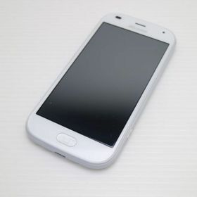 フジツウ(富士通)の新品同様 F-42A らくらくスマートフォン ホワイト M999(スマートフォン本体)