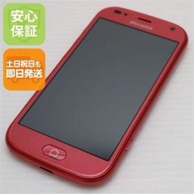 フジツウ(富士通)の超美品 F-42A らくらくスマートフォン ピンク M000(スマートフォン本体)