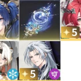 {単一asia}ユーノ1凸+万物を書き留める月相+シャコンヌ+森のアリア+アンコ+凌陽+カカロ | 鳴潮(Wuthering Waves)のアカウントデータ、RMTの販売・買取一覧