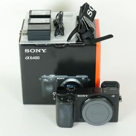 [良品 | シャッター数40,994回] SONY α6400（ILCE-6400） [ボディ ブラック] | SONY Eマウント