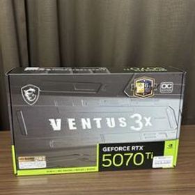 MSI GeForce RTX 5070 Ti 16G VENTUS 3X OC 新品同様中古