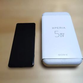 Sony Xperia 5 IV 本体 ブラック XQ-CQ44 256GB