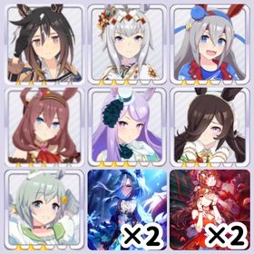 ジュエル185000💎星3キャラ11体⭐️ステイゴールドなどSSR40🌸初期垢 | ウマ娘のアカウントデータ、RMTの販売・買取一覧