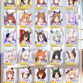 アーモンドアイ完凸＋エアシャカール完凸＋デアリングタクト完凸＋シングレオグリ＋クロノジェネシス | ウマ娘のアカウントデータ、RMTの販売・買取一覧