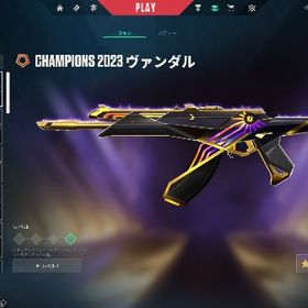 アセンダント引退垢⛄️Champion2023ヴァンダル＋α | VALORANT(ヴァロラント)のアカウントデータ、RMTの販売・買取一覧