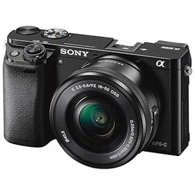 【中古】SONY ミラーレス一眼 α6000 パワーズームレンズキット E PZ 16-50mm F3.5-5.6 OSS ブラック ILCE-6000L B