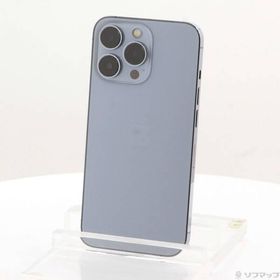 〔中古〕Apple(アップル) iPhone13 Pro 1TB シエラブルー MLV73J／A SIMフリー〔368-ud〕