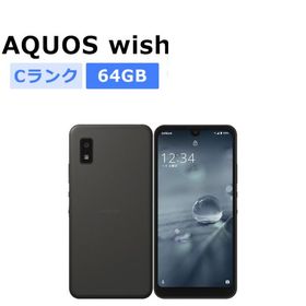 中古 AQUOS wish A103SH SoftBank版SIMフリー 本体 Cランク スマホ 最大1年間保証 SIMロック解除済