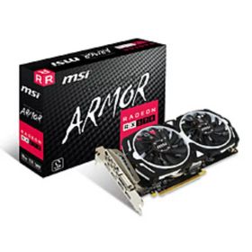【中古】MSI(エムエスアイ) Radeon RX 570 ARMOR 8G 【262-ud】