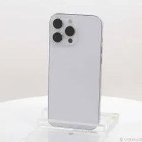 〔中古品〕 iPhone16 Pro Max 256GB ホワイトチタニウム MYWH3J／A SIMフリー【349】