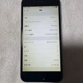 Apple iPhone6 64GB スペースグレイ Softbank