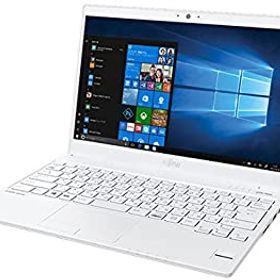 【中古】「非常に良い」富士通 13.3型ノートパソコン FMV LIFEBOOK UH55/B3 アーバンホワイト FMVU55B3W