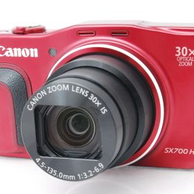 ★高倍率ズームで旅行にも最適☆キヤノン PowerShot SX700 HS レッド★