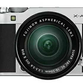 【中古】 富士フイルム(FUJIFILM) ミラーレス一眼カメラ X-A5レンズキット シルバー X-A5LK-S