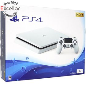 プレイステーション4(PlayStation4)のSONY プレイステーション4 1TB ホワイト CUH-2100BB02 コントローラー・ゴム足なし・本体いたみ 元箱あり(家庭用ゲーム機本体)