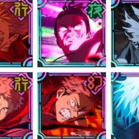 引退垢:2周年コンプ！限定キャラ7体！SSR58種！石2万以上！ | ファンパレ(呪術廻戦ファントムパレード)のアカウントデータ、RMTの販売・買取一覧