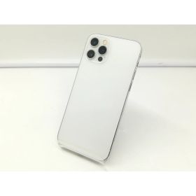 【中古】Apple au 【SIMロック解除済み】 iPhone 12 Pro 128GB シルバー MGM63J/A【札幌】保証期間1週間【ランクC】