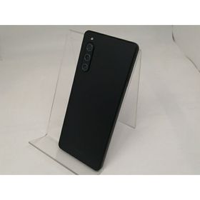 【中古】SONY au 【SIMフリー】 Xperia 10 V ブラック 6GB 128GB SOG11【日本橋3】保証期間1ヶ月【ランクC】