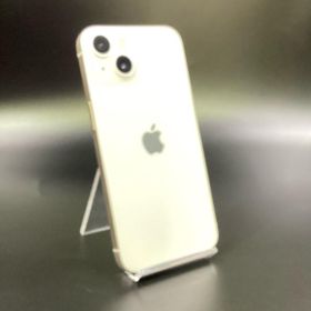 アップル(Apple)の【全額返金保証】【最速発送】Apple iPhone iPhone 13 128GB スターライト Softbank SIMフリー 美品 動作確認済(スマートフォン本体)