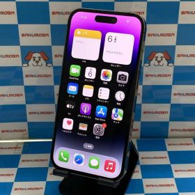 【中古】iPhone14 Pro 128GB ディープパープル MQ0F3J/A SoftBank版SIMフ