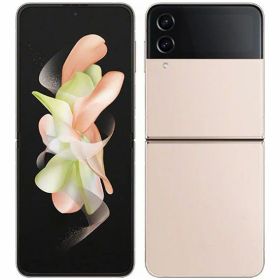 【中古】【安心保証】 Galaxy Z Flip4 SCG17[128GB] au ピンクゴールド