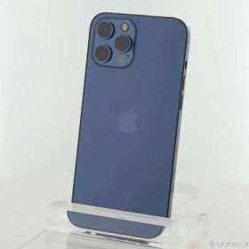 〔中古品〕 iPhone12 Pro Max 256GB パシフィックブルー MGD23J／A SIMフリー【196】