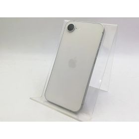 【中古】Apple au 【SIMフリー】 iPhone 16e 128GB ホワイト MD1R4J/A【大宮東口】保証期間1ヶ月【ランクB】
