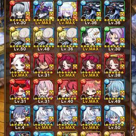 転スラコラボガチャキャラコンプ | ポコダン(ポコロンダンジョンズ)のアカウントデータ、RMTの販売・買取一覧