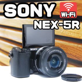 ソニー(SONY)のSONY NEX-5R ミラーレス一眼カメラ Wi-Fi タッチシャッター(ミラーレス一眼)