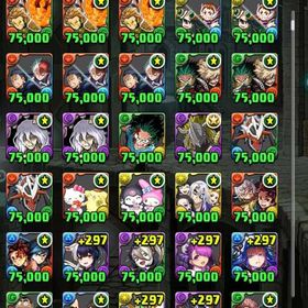 iOS専🌈魔法石3000個、デク爆豪2体、インペリアルドラモン2体、ナツ、クリスマスハトホル | パズドラ(パズル＆ドラゴンズ)のアカウントデータ、RMTの販売・買取一覧