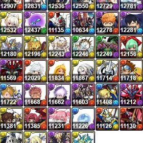 選ぶ🌼 | パズドラ(パズル＆ドラゴンズ)のアカウントデータ、RMTの販売・買取一覧