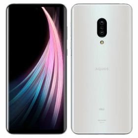 【SIMロック解除済】au AQUOS zero2 SHV47 Misty White SHARP 当社3ヶ月間保証 中古 イオシス