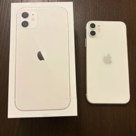 Apple iPhone 11 ホワイト 箱あり 充電器あり SIMフリー