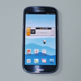 サムスン(SAMSUNG)のSamsung Galaxy SC-06D ダークブルー SIMフリー(スマートフォン本体)