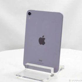 〔中古品〕 iPad mini 第6世代 64GB パープル MK7R3J／A Wi-Fi【348】