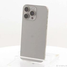 ソフマップ 〔中古品〕 iPhone15 Pro Max 1TB ナチュラルチタニウム MU713J／A SIMフリー【251】