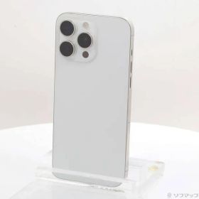 ソフマップ 〔中古品〕 iPhone15 Pro Max 256GB ホワイトチタニウム MU6Q3J／A SIMフリー【368】