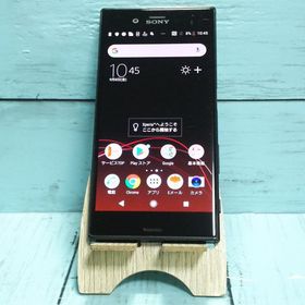 SONY Xperia XZs SOV35 au ブラック 本体 白ロム SIMロック解除済み SIMフリー 762916
