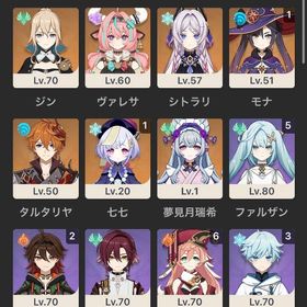 【急ぎ】放浪者1凸.夜蘭.シトラリヴァレサ.タルタリヤ等 | 原神のアカウントデータ、RMTの販売・買取一覧