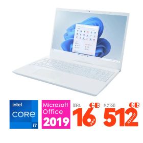 NEC 15.6型 LAVIE N15 インテル Core i7 メモリ：16GB SSD：512GB ノートパソコン,ノートPC Windows 11 Wi-Fi 6 Webカメラ Bluetooth5.0 展示品 Office 2019