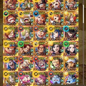 別出品 キャラ② | トレクル(ワンピーストレジャークルーズ)のアカウントデータ、RMTの販売・買取一覧