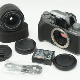 富士フイルム(FUJIFILM) ミラーレス一眼カメラ X-T200レンズキット ダークシルバー X-T200LK-DS