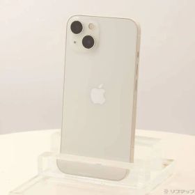 〔中古品〕 iPhone13 128GB スターライト MLND3J／A SIMフリー【295】