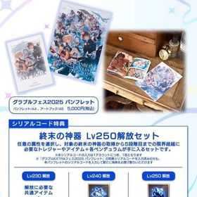 即日対応!! グラブルフェス2025 パンフレット特典 終末の神器 解放セット | グラブルのアカウントデータ、RMTの販売・買取一覧