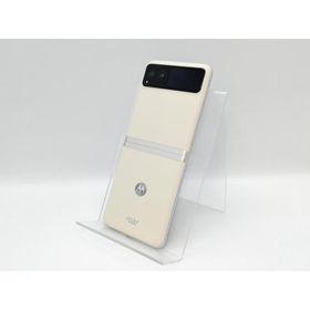 【中古】MOTOROLA 国内版 【SIMフリー】 motorola razr 40 バニラクリーム 8GB 256GB PAYC0001JP【ECセンター】保証期間１ヶ月【ランクB】
